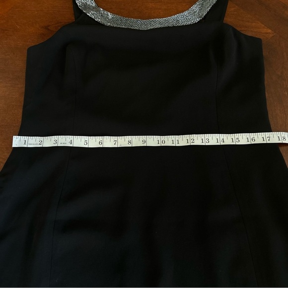 Lauren Ralph Lauren | Beaded Scoop Neck Sheath Dress - Picture 6 of 10